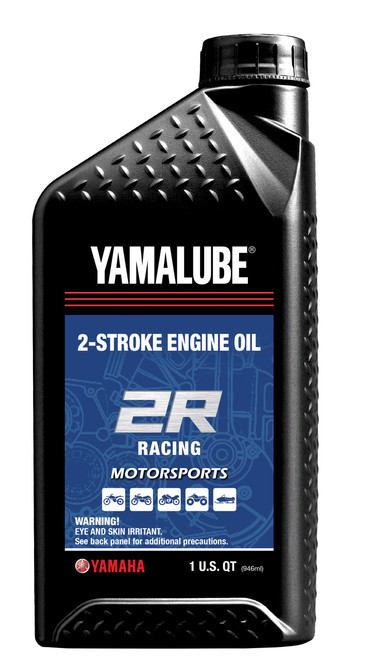 Yamaha Yamalube Racing 2R 2 Stroke Engine Oil- 1 Quart, #LUB-2STRK-R1-12