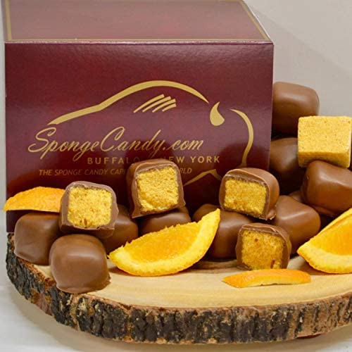 2-Pack Orange Chocolate Sponge Candy