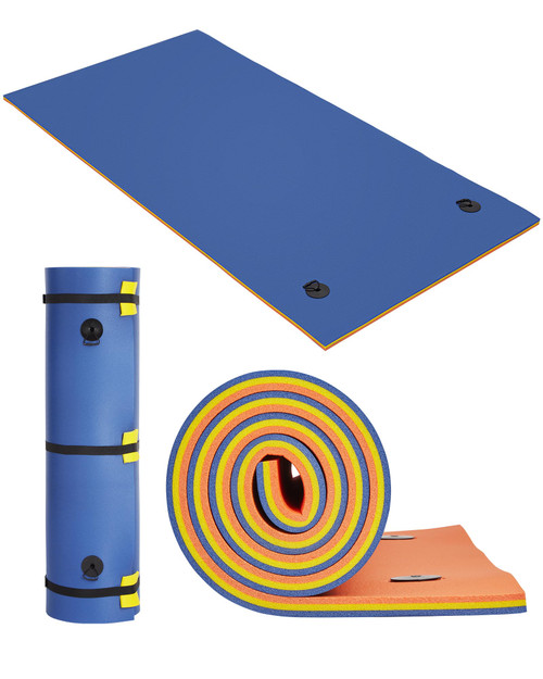 GarveeLife Lily Pad Floating Mat for Lake & Pool, 8 ft/9 ft/12 ft Extra Large Floating Mat, 3-Layer Tear-Resistant XPE Foam Floating Water Mat for Lake, Pool, River, Ocean, Boat, Suitable for Adults and Kids