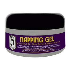 Nappy Styles Napping Gel With Coconut Oil, Shea Butter & Black Castor Oil 8 Oz