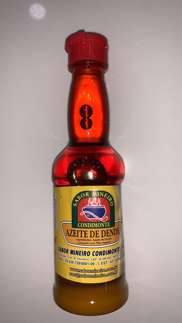 Sabor Mineiro Dende Oil Azeite De Dende 145ml, 4.93 Fl Oz