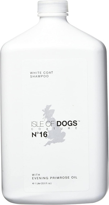 Isle of Dogs Coature No. 16 White Coat Evening Primrose Oil Dog Shampoo, 1 liter