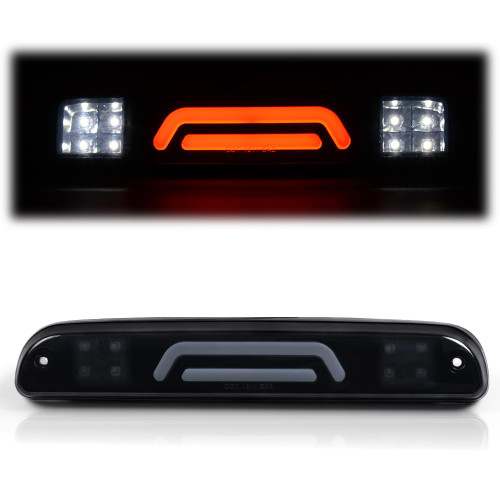 PIT66 LED 3rd Brake Light Compatible with Ford Ranger 1993-2011/Ford F250 SD F350 SD F450 SD F550 SD 1999-2016，High Mount Stop Light Assemblies, Faro De Freno Trasero Tersera Luz De Freno