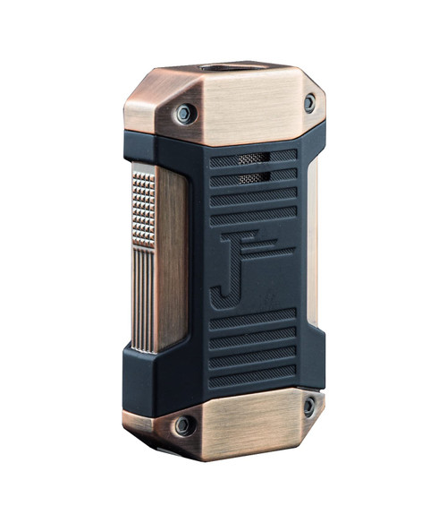Jetline Galleon Premium Triple Jet Flame Lighter - Copper/Black