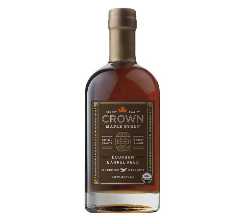 Crown Maple Syrup Maple Bourbon Barrel Aged, 8.5 fl oz
