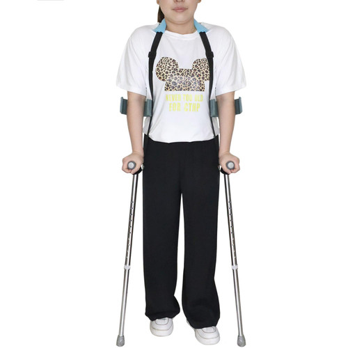Forearm Crutch Anti-Fall Strap Adjustable Forearm Crutch Strap Free Your Hands Crutches Accessories