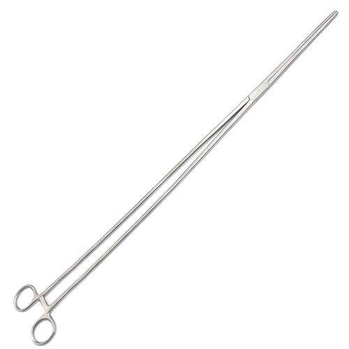 OdontoMed2011 20" Long Straight Hemostat Forceps - Stainless Steel Locking Tweezer Clamps - Ideal Hemostats for Nurses, Fishing Forceps, Crafts and Hobby