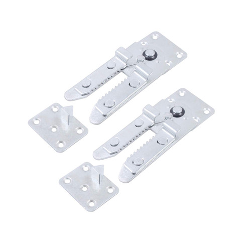 HOWDIA Sectional Couch Connectors - Heavy Duty Alligator Clamps Joint Clips for Modular Furniture | 135mm Length| 2-Pack | Sturdy Metal Construction for Secure Sofa Connections