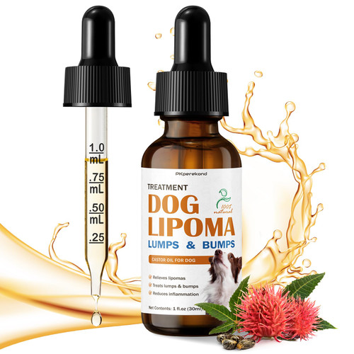 Dog Lipoma Treatment, Guard Against Lumps and Bumps, Help Shrink Dog Lipomas Naturally, Soften Fatty Lumps & Bumps, Reduce Swelling and Inflammation, Castor Oil for Dogs, Promote Healthy Skin