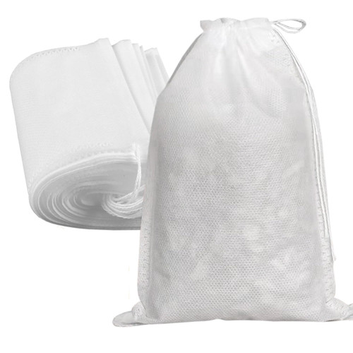 Yzurbu 200pcs 4''x6'' Tea Filter Bags for Loose Leaf Tea, Tea Bags with Drawsting for Hot Tea, Ice Tea & Cold Brew