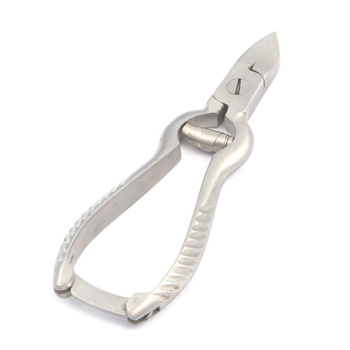 OdontoMed2011® PROFESSIONAL TOENAIL CLIPPERS – 5 INCH STAINLESS STEEL - SILVER THICK TOE-NAIL CLIPPERS FOR INGROWN TOENAILS & THICK NAILS ODM