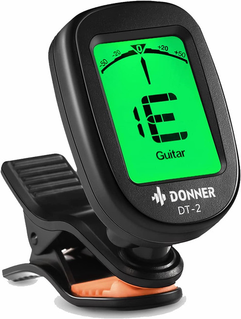 Donner Guitar Tuner Clip on-Accurate Chromatic,Acoustic Guitar Bass Violin Ukulele Tuner DT-2 Donner Guitar Tuner Clip on-Accurate Chromatic,Acoustic Guitar Bass Violin Ukulele Tuner DT-2