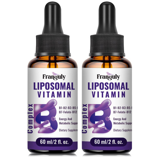 Liposomal Vitamin B Complex Liquid Sublingual B Complex Vitamins Supplement for Women Men Improved Absorption Methylated B12,B1, B2, B3, B5, B6,Folate,Biotin for Energy and Immune Support-4.0 oz Liposomal Vitamin B Complex Liquid Sublingual B Complex Vitamins Supplement for Women Men Improved Absorption Methylated B12,B1, B2, B3, B5, B6,Folate,Biotin for Energy and Immune Support-4.0 oz