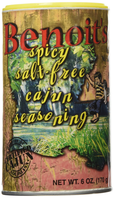 Benoit's Best Spicy Salt-free Cajun Seasoning (6 OZ)