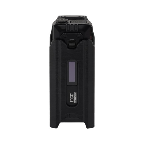 Clip & Carry EDC Belt Holster for The NITECORE EDC37 Tactical Flashlight - Secure Fit, Quick Draw Access, Built-in Belt Loop, Lightweight EDC Holster - Flashlight not Included