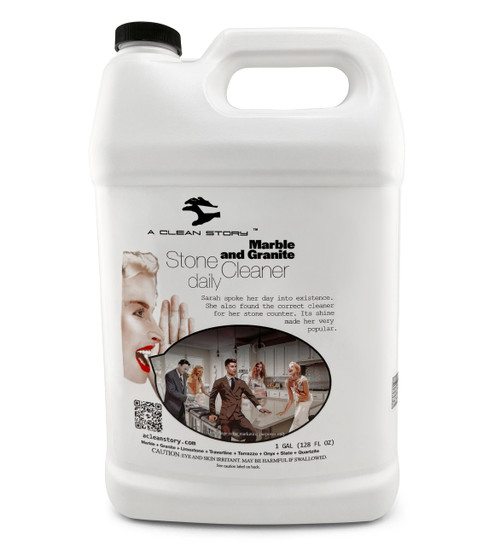 Marble and Granite Daily Stone Cleaner (Neutral Cleaner - Ph7) 1-Gallon Concentrate Formula - makes up to 32 gallons Marble and Granite Daily Stone Cleaner (Neutral Cleaner - Ph7) 1-Gallon Concentrate Formula - makes up to 32 gallons