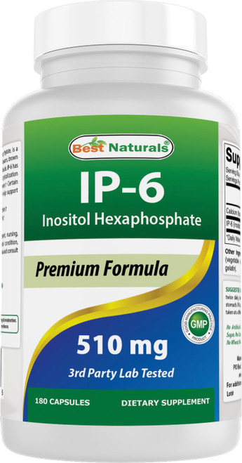 Best Naturals IP-6 510 mg 180 Capsules