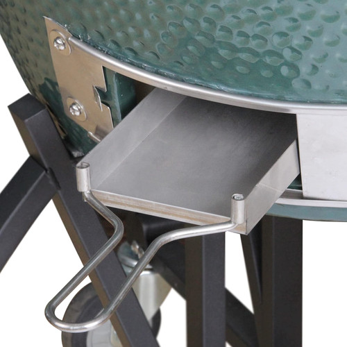 Mydracas Upgrade Slid Ash Tool Slid Out ash Drawer Big Green Egg Accessories Ash Tool, Stainless Steel for XLarge Big Green Egg Green Egg Replacement Parts ash Clean Tool