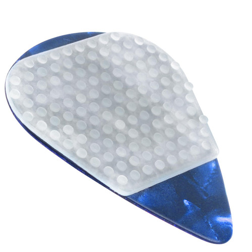 32pcs Guitar Picks Grips, Large Silicone Soft Grips with 3 Guitar Picks, Resuable Anti slip and Self-Adhesive, Help You Holding the Guitar Pick Tightly