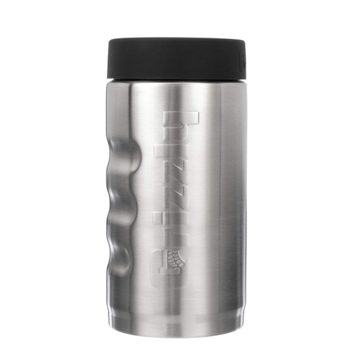 Grizzly Grip Pounder | 16 oz Stainless Steel Vacuum Insulated Can Cooler | For 16 oz Tallboy Beer and Energy Drinks Reusable Durable | Brushed Stainless