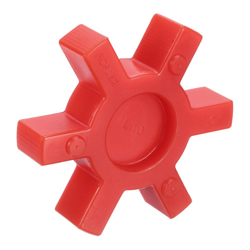 uxcell L110 Jaw Coupling Insert, Urethane Flexible Solid Type Jaw Coupling Center Insert for L Jaw Coupling L-Jaw Coupler Set, Red