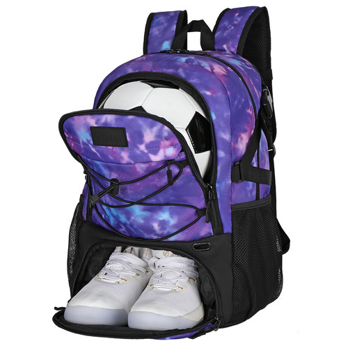 Goloni Soccer Backpack,Basketball Backpack with Ball Compartment & Shoe Compartment,Backpack for Basketball,Soccer, Football, Volleyball, Swim, Gym, Travel