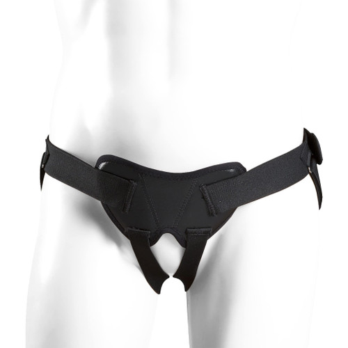 Champion Hernia Belt, Single or Double Herniation Pad, Adjustable Compression Support, Black, Large Champion Hernia Belt, Single or Double Herniation Pad, Adjustable Compression Support, Black, Large