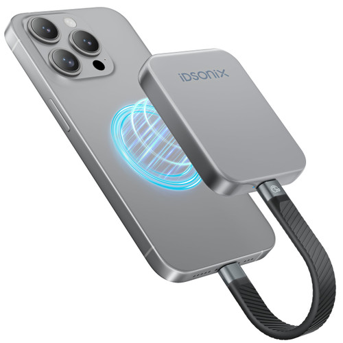 iDsonix 1TB External SSD, Portable SSD with Magnetic & Type-C USB 3.2 Gen 2x2 Cable, Up to 2000MB/s, 4K ProRes HDR Record and Store, External Solid State Drive for USB C Smartphone/Laptop/Tablets/PC