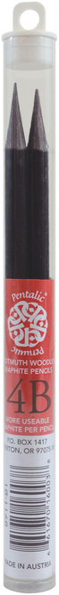 Pentalic Woodless 4B Graphite Pencil, Box of 12