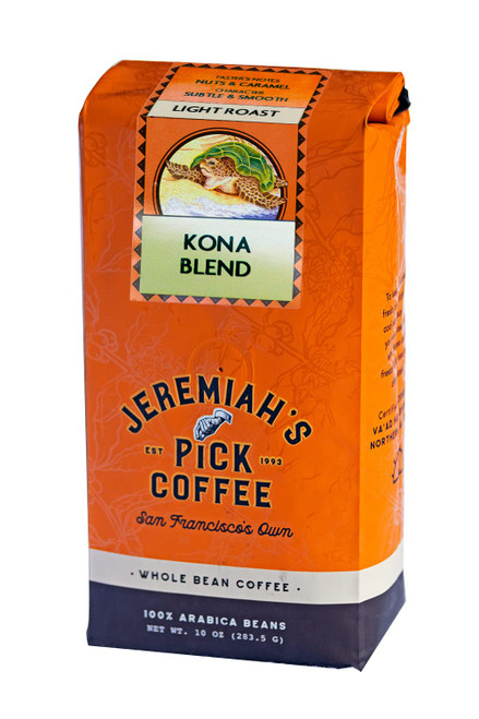 Kona Blend - Whole Beans - 10oz, Caffeinated