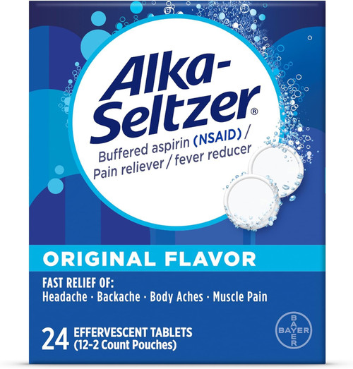 Alka-Seltzer Original 24 Effervecent Pills