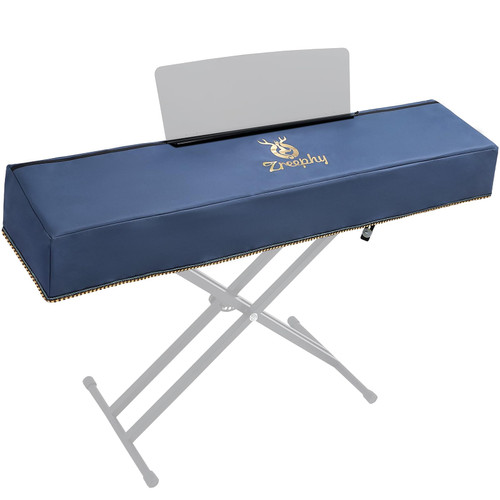 Zreephy Piano 88 Keys Keyboard Dust Cover with Music Stand Opening of Zipper Design, Dust Proof Cover Compatible for Yamaha P35 P45 P48 P71 P85 P95 P105 P115 P125 Digital Pianos Keyboards