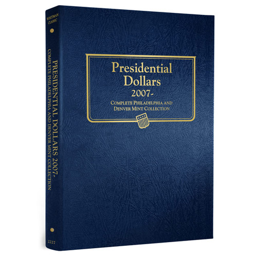 Whitman US Presidential Dollar Coin Album P & D Mints #2227 Whitman US Presidential Dollar Coin Album P & D Mints #2227
