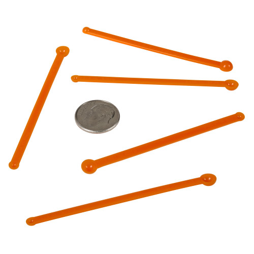 Double-Sided 2-in-1 Micro Scoops 5 to 10mg and 25 to 35mg Milligram mg Measuring Spoons - 0.005 mL and 0.025 mL (Milliliters) Capacities - BPA-Free, Static-Free Micro Scoop - FitPowders (25 Scoops)