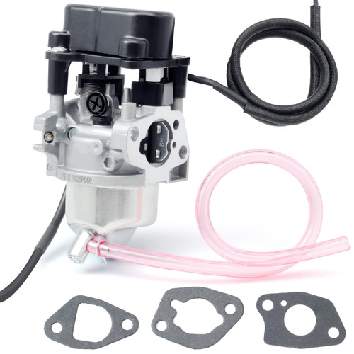 Dusledel Carburetor Kit with 2 Stepper Motors Replacement for Westinghouse 50040195 IGen4500 4500W/3700W Inverter Portable Generator 224CC Engine Parts Carb for Cummins for Onan P4500i