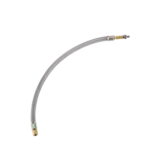 RATCHROLL 360mm 14.17'' Tire Valve Stem Extension Inflator Extender Hose Universal Fit for Car Motorcycle Bicycle Replacement Car Parts