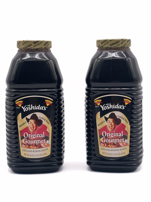 Mr. Yoshida's Original Japanese Barbecue Gourmet Marinade & Cooking Sauce, 2-86 oz Chef Size Bottles