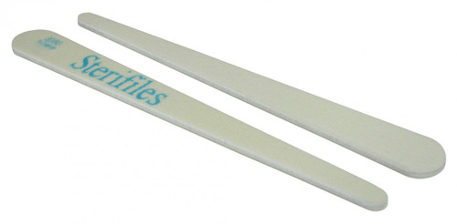 Sterifiles 80/80 (White Center) - Tapered Nail File 12 Pack Sterifiles 80/80 (White Center) - Tapered Nail File 12 Pack