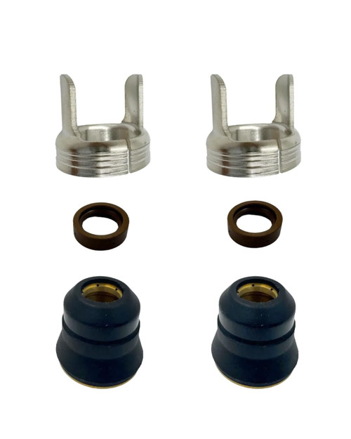 OWNDR 2 Set Tip Kit for Harbor Freight Titanium Plasma for 45 TI-PC45 IPT-45 56255 56811/65 Torch TI-PC65 iPT-65 58895