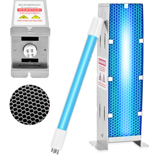 2026 Upgrade Air Scrubber Advanced Replacement Bulb,Photocatalytic Oxidation (PCO), 9 Inch Cell & Üv Bulb (Ozone-Free) Replacement for Activetek InDuct 2000,A1013A,A1013C,A1013P,A1013Q, A1013U, 1 Pack