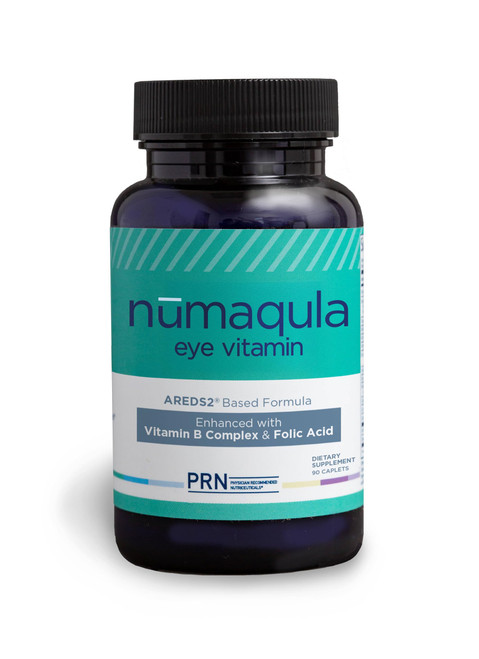 PRN nūmaqula Eye Vitamins - 90 Capsules, 30-Day Supply - AREDS2-Based Eye Supplements with Lutein, Zeaxanthin, Vitamin B Complex & Vitamin E for Advanced Macular Support PRN nūmaqula Eye Vitamins - 90 Capsules, 30-Day Supply - AREDS2-Based Eye Supplements with Lutein, Zeaxanthin, Vitamin B Complex & Vitamin E for Advanced Macular Support