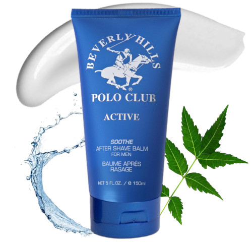 Beverly Hills Polo Club BHPC Active/Sport 5oz After Shave Balm For Men Beverly Hills Polo Club BHPC Active/Sport 5oz After Shave Balm For Men
