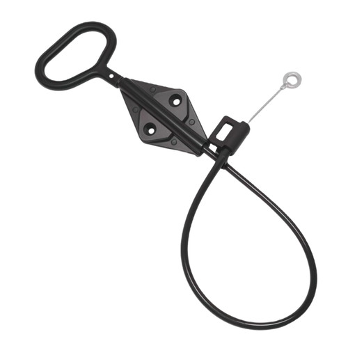 SGTBQLL Recliner Pull Handle Replacement for Lazyboy Couch Sofa – D‑Ring Parachute‑Style Release Cable, 3″ Exposed O‑Tip Steel Wire, 22″ Total Length, OEM‑Fit for La‑Z‑Boy Recliners