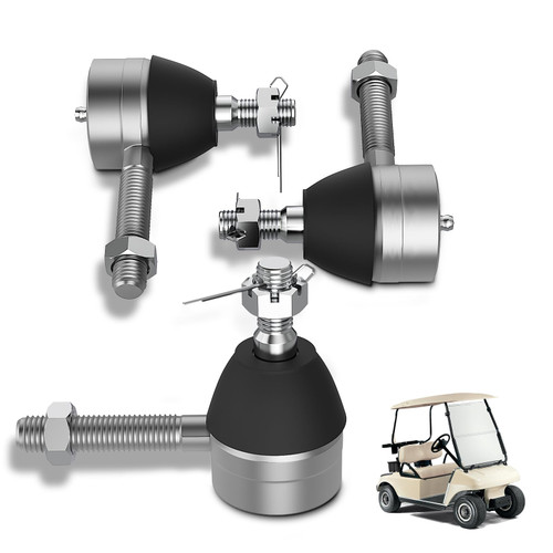 Panglong Golf Cart Ball Joint Kit-Club Car DS Tie Rod End Set of 3, Club Car DS Tie Rod End with Grease Fitting Suitable for 1976-2008 Club Car DS Golf Cart, OEM# 7540, 7539 Panglong Golf Cart Ball Joint Kit-Club Car DS Tie Rod End Set of 3, Club Car DS Tie Rod End with Grease Fitting Suitable for 1976-2008 Club Car DS Golf Cart, OEM# 7540, 7539