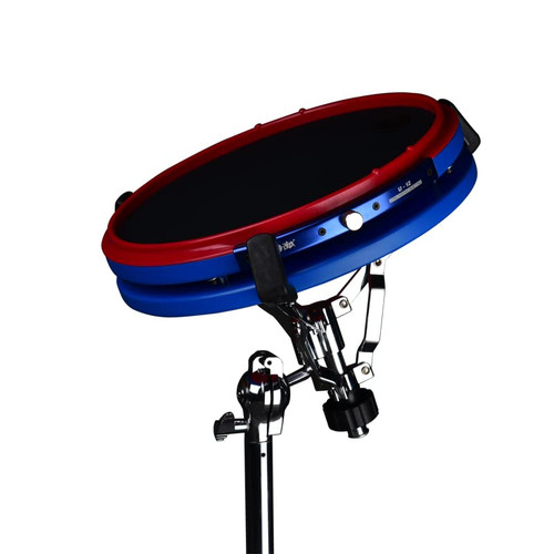 HUN U12 Tunable Marching Pad, 12 inch Snare Drum Pad with Bag, Double Sided Drum Pad, Snare Pad with Rim,Snare Sound, real feeling, Snare Pad for practicing.Christmas Gift.