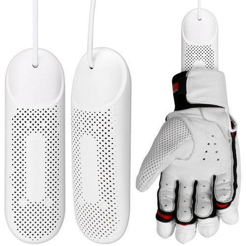 Tujoe Batting Glove Dryer Cleaner and Odor Eliminator Deodorizer Inserts with Thermal Heating and Timer for Baseball Softball Football Golf, Effectively Eliminates Odors