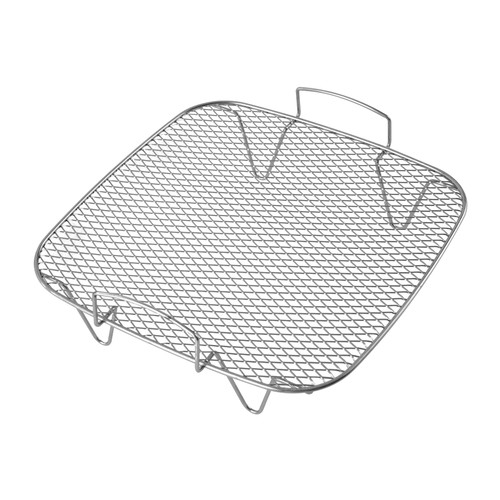 9.37 inch Air Fryer Rack,Stainless Steel Air Fryer Accessories,Square Dehydrator Rack
