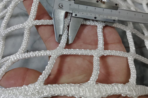 Bunk Bed Safety Net for Top Bunk, White Anti-Fall Netting, Knotless Fence Net for Balcony Banister Guard, Kids Playground Railing Protective Net(Size:1.5M×4M(5FT×13.1FT),Color:White)