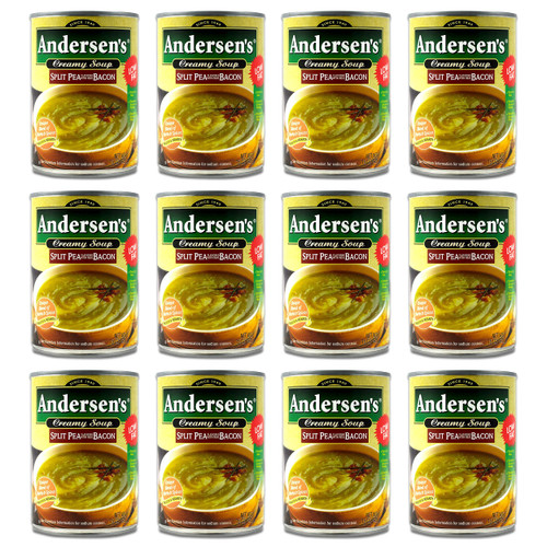 Andersen's - Split Pea with Bacon Soup - 15 oz - 12 pack Andersen's - Split Pea with Bacon Soup - 15 oz - 12 pack