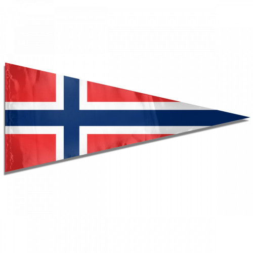 Flag of Norway Premium Pennant Indoor/Outdoor Banner Flags House Garden Flag Triangle Flag 12x30 Inches…